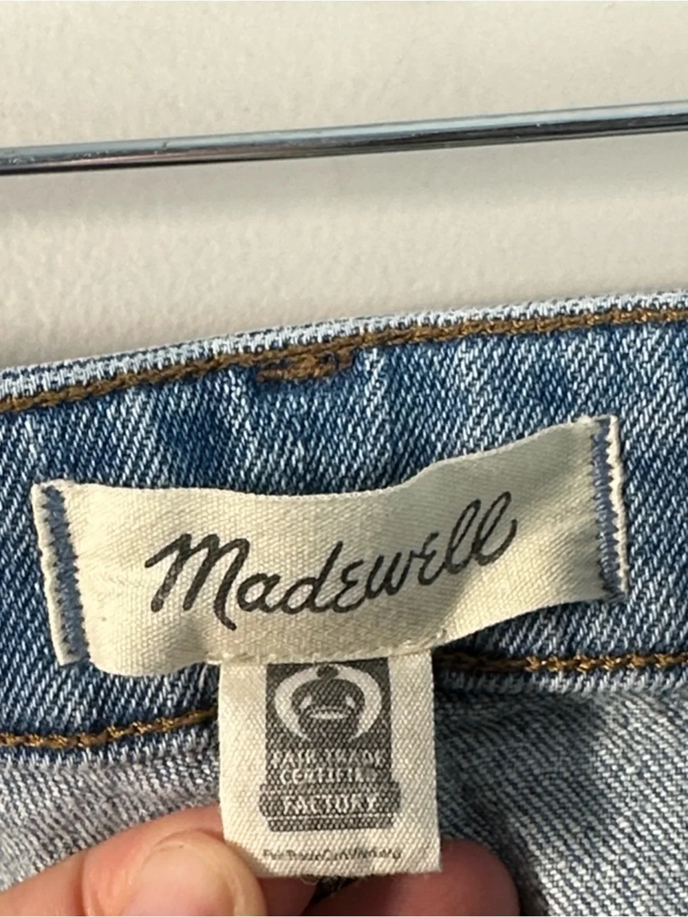 Madewell Curvy 90’s Straight Leg Jeans Size 31P